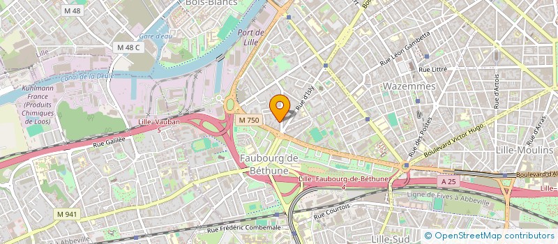 localisation de l'entreprise MONSIEUR PHILIPPE CATTELAIN à LILLE