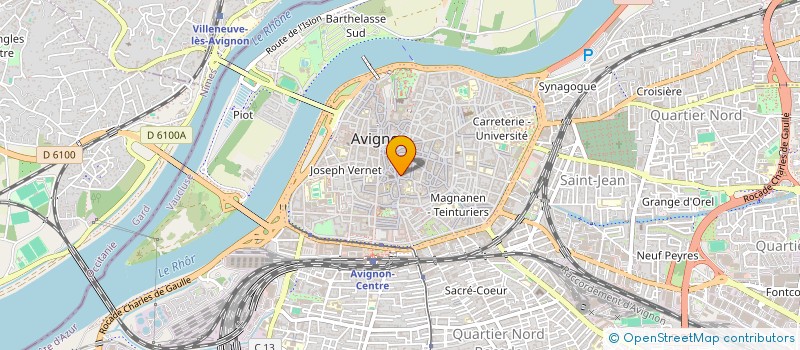 localisation de l'entreprise MONSIEUR PHILIPPE CATUOGNO  AVIGNON