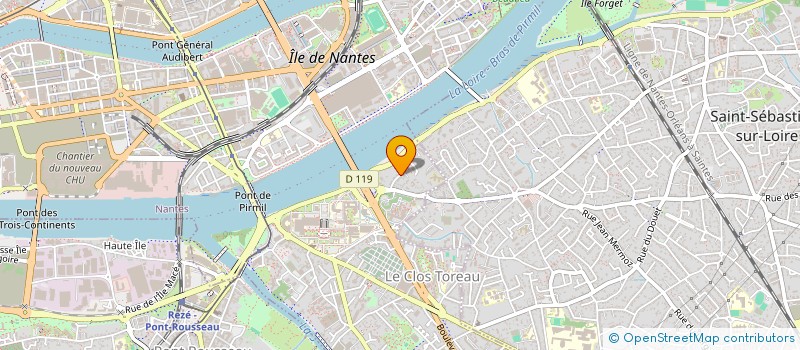 localisation de l'entreprise MONSIEUR PHILIPPE CAUNEAU à NANTES