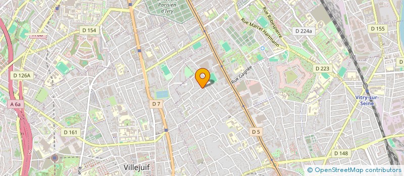 localisation de l'entreprise MONSIEUR PHILIPPE CAVAGNAT à VITRY-SUR-SEINE