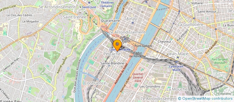 localisation de l'entreprise MONSIEUR PHILIPPE CAVALIE  LYON