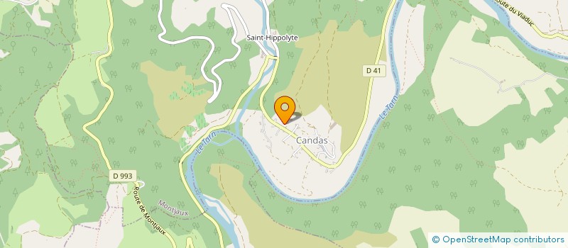 localisation de l'entreprise MONSIEUR PHILIPPE CAVALIER  MONTJAUX