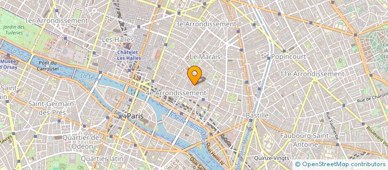 localisation de l'entreprise MONSIEUR PHILIPPE CAVERIVIERE  PARIS