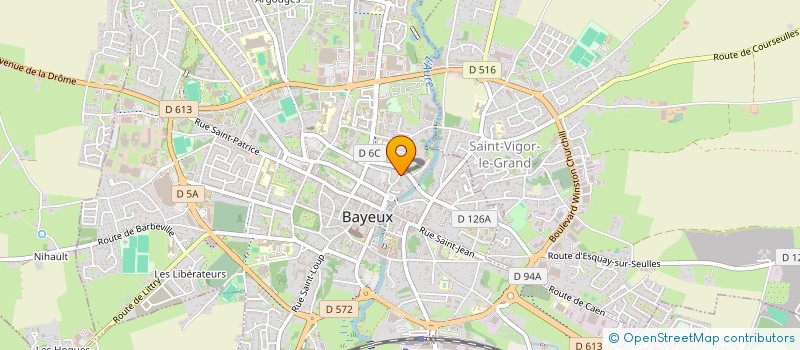 localisation de l'entreprise MONSIEUR PHILIPPE CAVOIT  BAYEUX