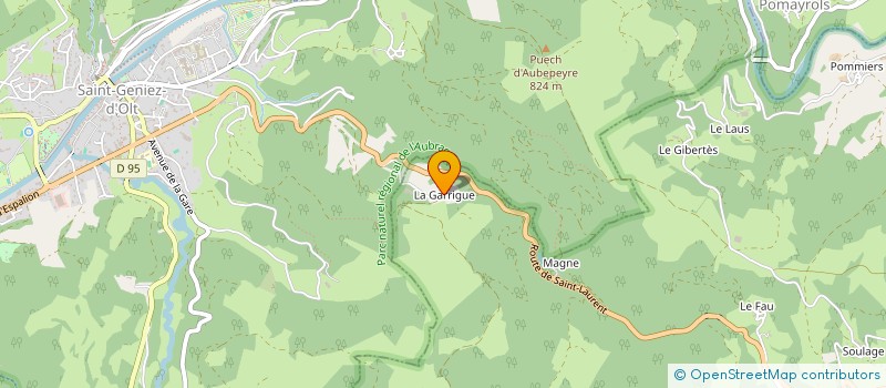 localisation de l'entreprise MONSIEUR PHILIPPE CAYZAC  LA CAPELLE BONANCE