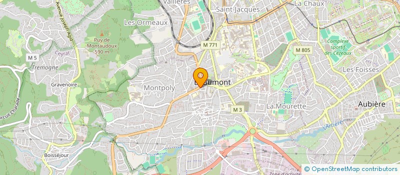 localisation de l'entreprise MONSIEUR PHILIPPE CAZENAVE  BEAUMONT