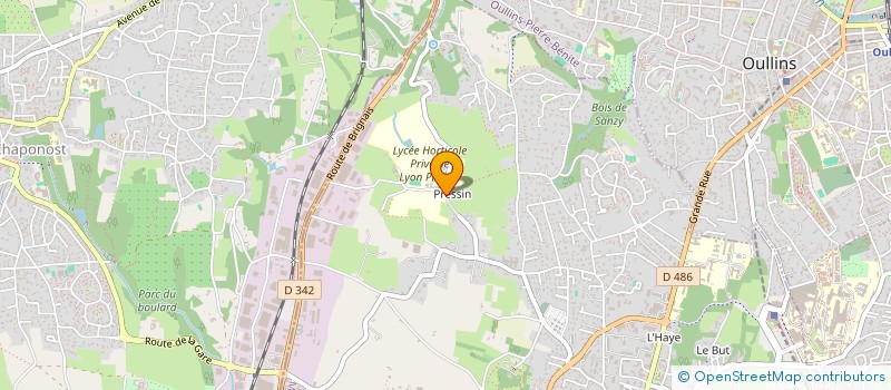 localisation de l'entreprise MONSIEUR PHILIPPE CAZENEUVE  SAINT-GENIS-LAVAL