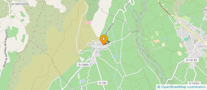 localisation de l'entreprise MONSIEUR PHILIPPE CAZEVIEILLE  SAINT-ANDRE-DE-SANGONIS