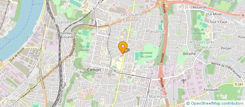 localisation de l'entreprise MONSIEUR PHILIPPE CECCALDI à CENON
