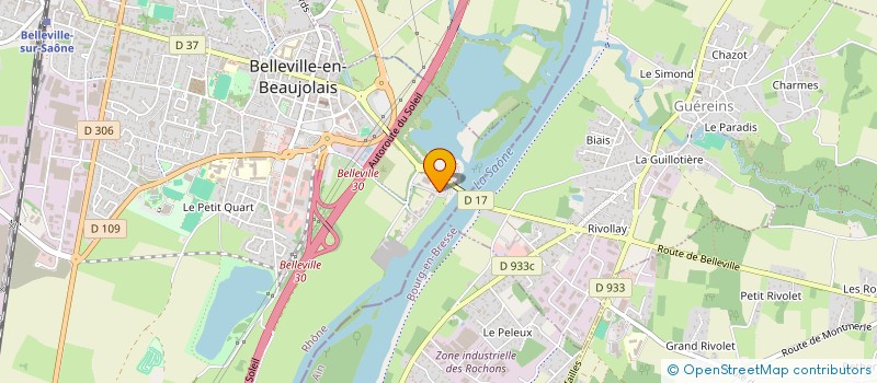 localisation de l'entreprise MONSIEUR PHILIPPE CECCARELLI à BELLEVILLE-EN-BEAUJOLAIS