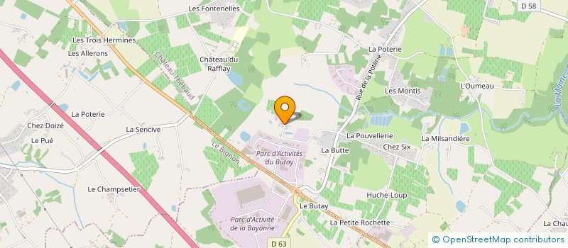 localisation de l'entreprise MONSIEUR PHILIPPE CHABERT  NANTES