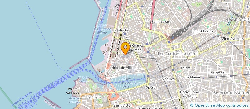 localisation de l'entreprise MONSIEUR PHILIPPE CHAILLOUX à MARSEILLE