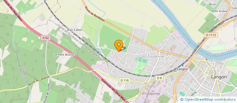 localisation de l'entreprise MONSIEUR PHILIPPE CHAMBRIER  TOULENNE