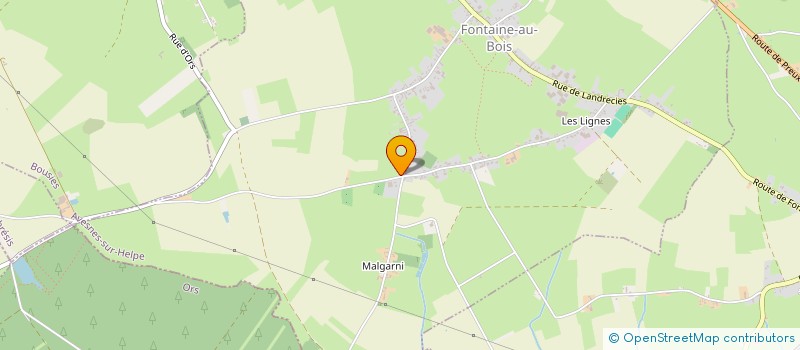 localisation de l'entreprise MONSIEUR PHILIPPE CHAMPAGNE à FONTAINE-AU-BOIS