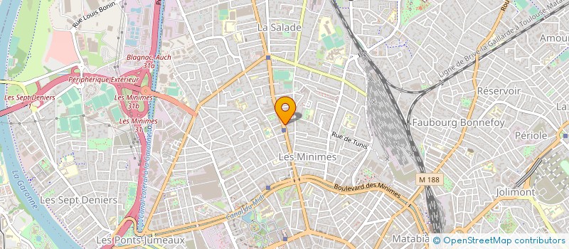 localisation de l'entreprise MONSIEUR PHILIPPE CHAMPETIER à TOULOUSE