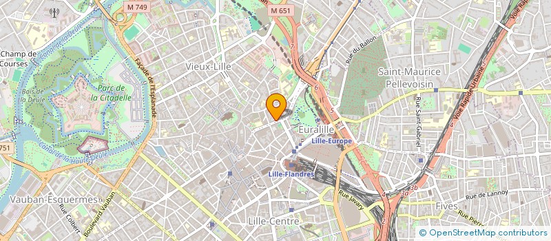 localisation de l'entreprise MONSIEUR PHILIPPE CHANCEAU à LILLE