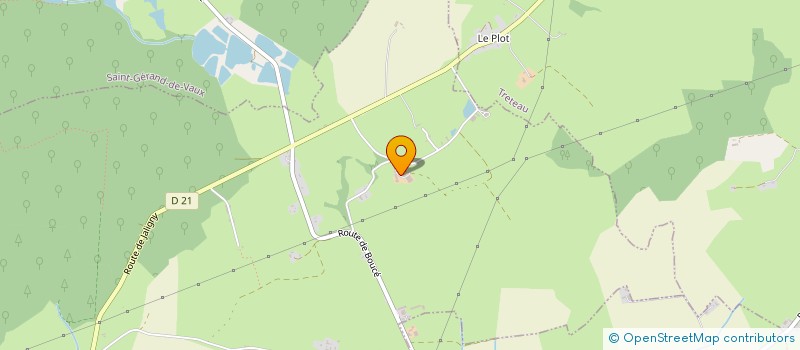 localisation de l'entreprise MONSIEUR PHILIPPE CHANDEZON  MONTOLDRE