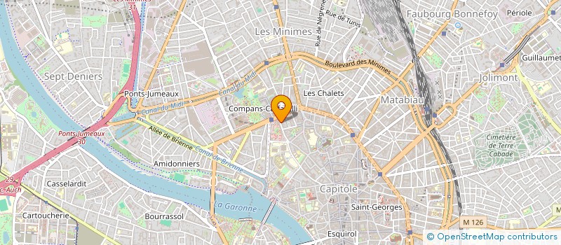 localisation de l'entreprise MONSIEUR PHILIPPE CHANEL  TOULOUSE