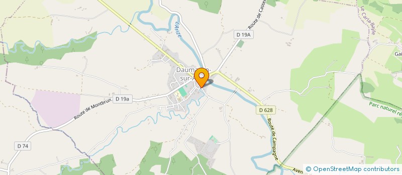 localisation de l'entreprise MONSIEUR PHILIPPE CHAPET à DAUMAZAN-SUR-ARIZE