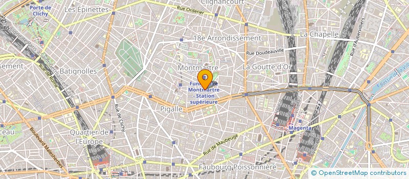 localisation de l'entreprise MONSIEUR PHILIPPE CHAPILLON  PARIS