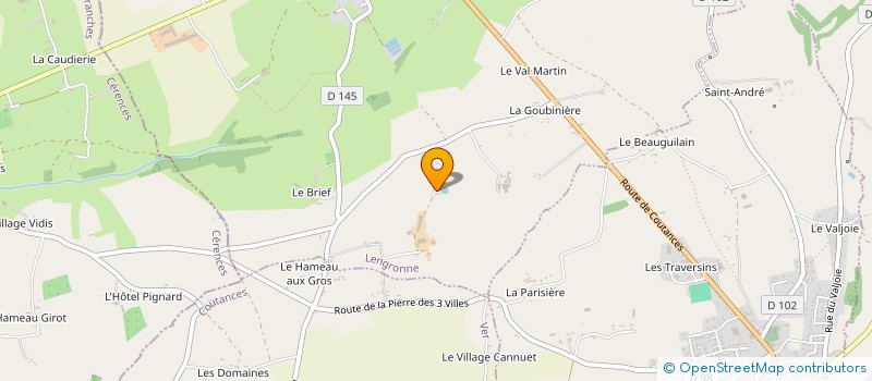 localisation de l'entreprise MONSIEUR PHILIPPE CHAPON à LENGRONNE