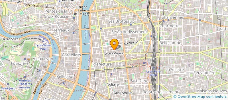 localisation de l'entreprise MONSIEUR PHILIPPE CHAPUIS  LYON