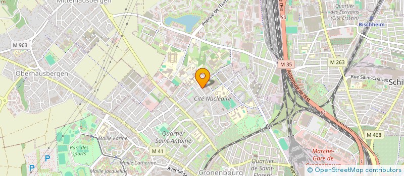 localisation de l'entreprise MONSIEUR PHILIPPE CHAPUY à STRASBOURG