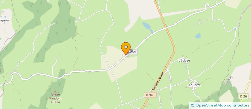 localisation de l'entreprise MONSIEUR PHILIPPE CHARASSON à POULIGNY-NOTRE-DAME