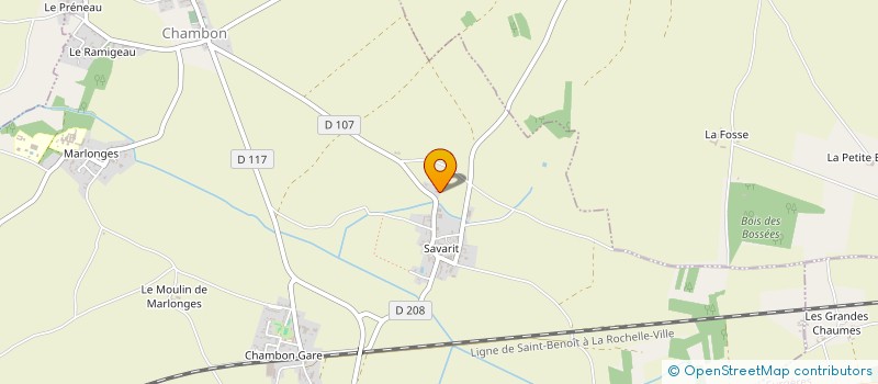 localisation de l'entreprise MONSIEUR PHILIPPE CHARBONNIER  CHAMBON