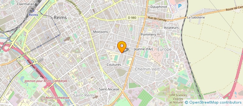 localisation de l'entreprise MONSIEUR PHILIPPE CHAREL à REIMS