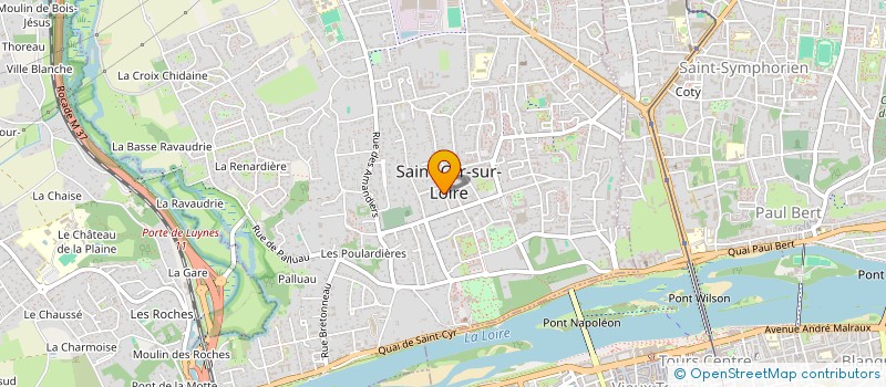 localisation de l'entreprise MONSIEUR PHILIPPE CHARLES  SAINT-CYR-SUR-LOIRE