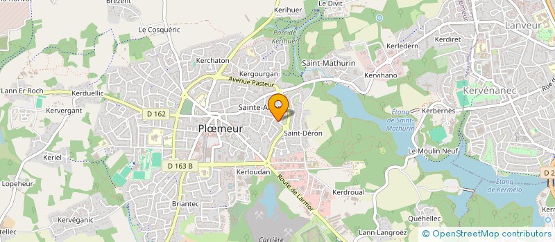 localisation de l'entreprise MONSIEUR PHILIPPE CHARLIER à PLOEMEUR