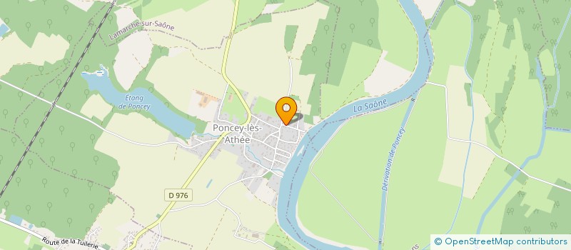 localisation de l'entreprise MONSIEUR PHILIPPE CHARLIER  PONCEY-LES-ATHEE