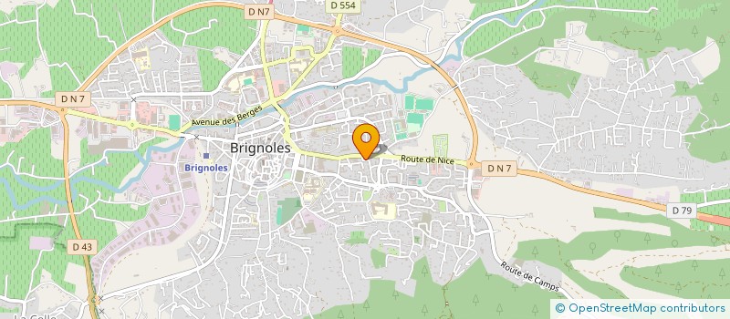 localisation de l'entreprise MONSIEUR PHILIPPE CHARLOTIAUX à BRIGNOLES