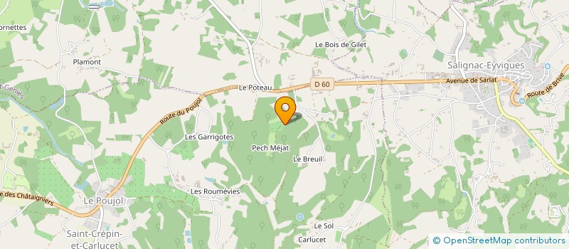 localisation de l'entreprise MONSIEUR PHILIPPE CHARMES à BORREZE