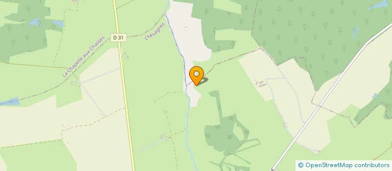 localisation de l'entreprise MONSIEUR PHILIPPE CHARRIER  CHEVAGNES