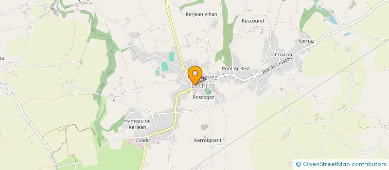 localisation de l'entreprise MONSIEUR PHILIPPE CHARRIER  PLOUNEVEZ-LOCHRIST