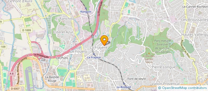 localisation de l'entreprise MONSIEUR PHILIPPE CHARROIN  CANNES