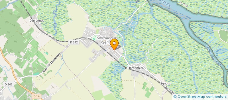 localisation de l'entreprise MONSIEUR PHILIPPE CHARRON  MORNAC-SUR-SEUDRE