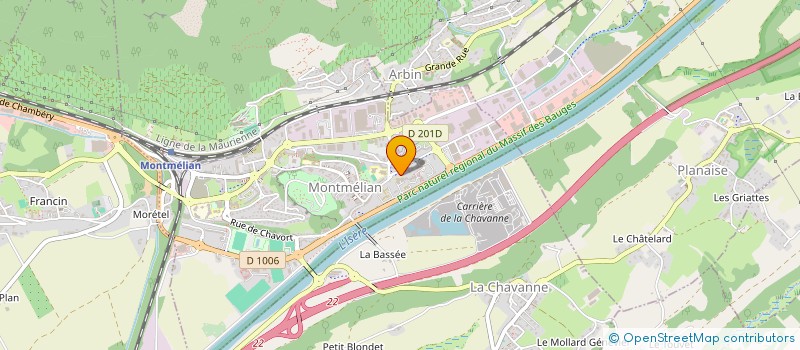 localisation de l'entreprise MONSIEUR PHILIPPE CHARRUYER à MONTMELIAN