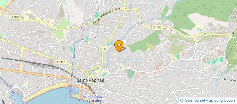 localisation de l'entreprise MONSIEUR PHILIPPE CHARTIER à SAINT-RAPHAEL
