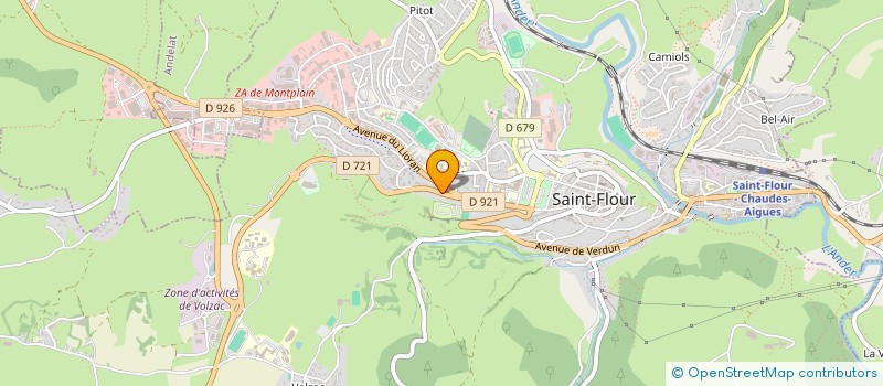 localisation de l'entreprise MONSIEUR PHILIPPE CHASSANG à SAINT-FLOUR