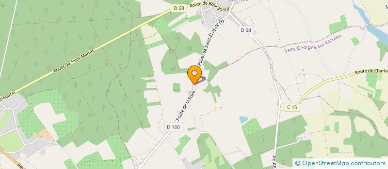 localisation de l'entreprise MONSIEUR PHILIPPE CHASSAT  VASSELAY