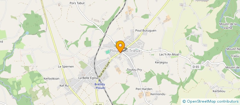 localisation de l'entreprise MONSIEUR PHILIPPE CHASTELLIER  PLOUEC-DU-TRIEUX