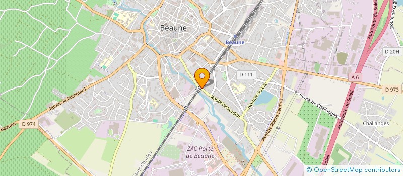 localisation de l'entreprise MONSIEUR PHILIPPE CHATAGNIER à BEAUNE