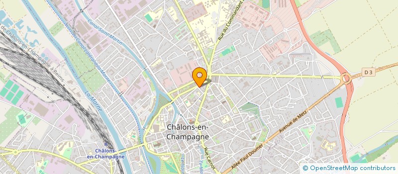 localisation de l'entreprise MONSIEUR PHILIPPE CHATALIN à CHALONS-EN-CHAMPAGNE