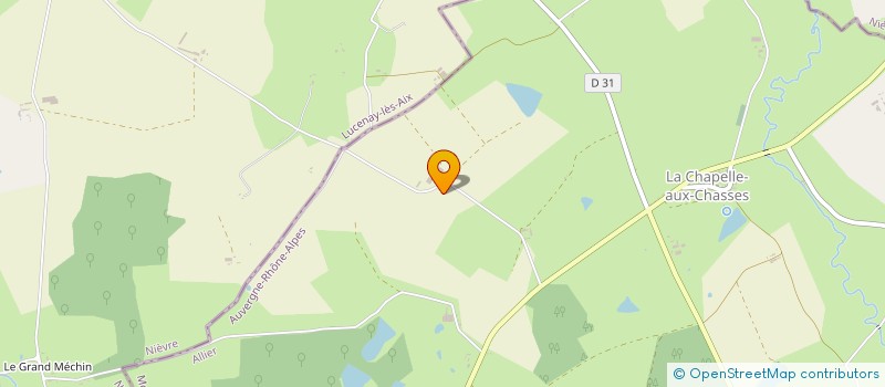 localisation de l'entreprise MONSIEUR PHILIPPE CHATEAU  LA CHAPELLE-AUX-CHASSES