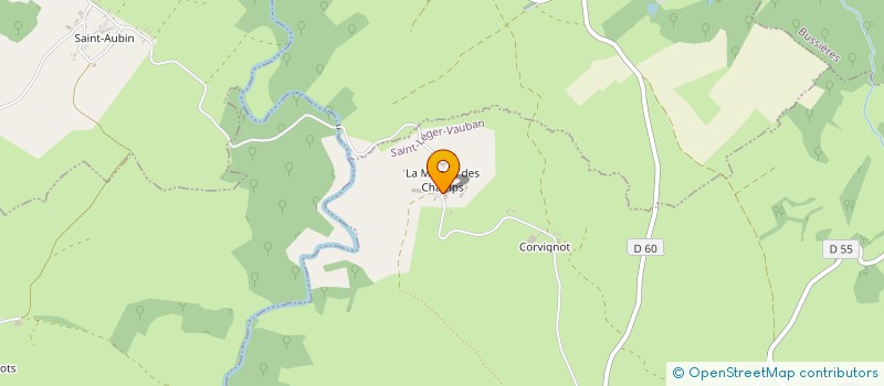 localisation de l'entreprise MONSIEUR PHILIPPE CHATELAIN  SAINT-LEGER-VAUBAN