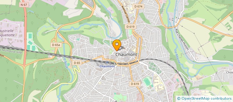 localisation de l'entreprise MONSIEUR PHILIPPE CHATON à CHAUMONT