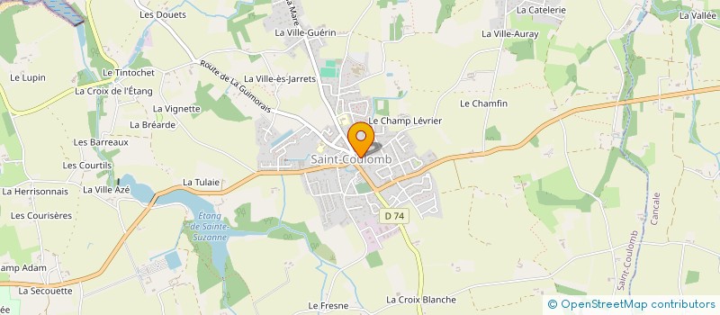 localisation de l'entreprise MONSIEUR PHILIPPE CHAUFOURIER à SAINT-COULOMB